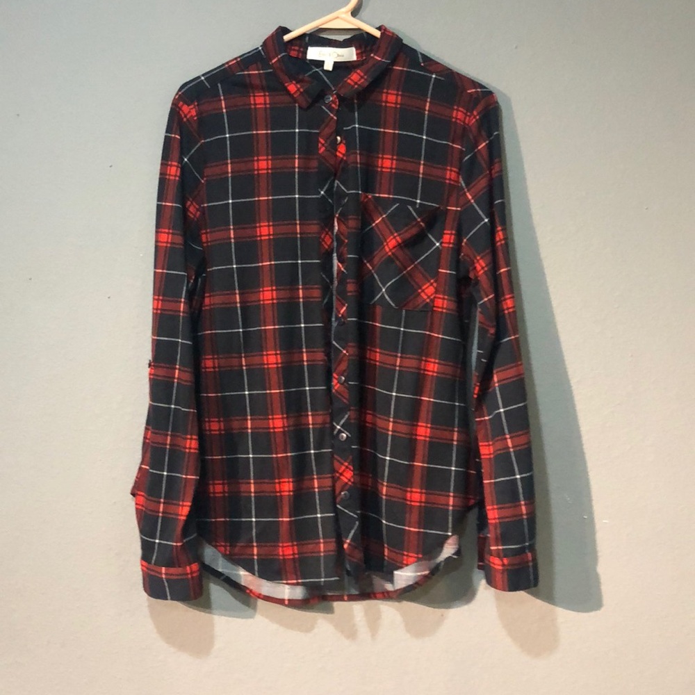Flannel button up